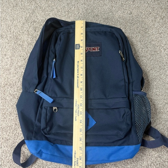 Pre-owned Blue jansport laptop backpack - Picture 9 of 9